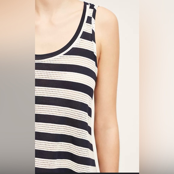 Anthropologie – On The Road – Pointelle Swing Tank – Small - Picture 3 of 16